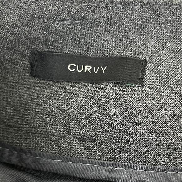 Talbots Petites Dress Pants Sz 6p Heather Gray Relaxed Fit Flat Front Belt Loops - Picture 5 of 12